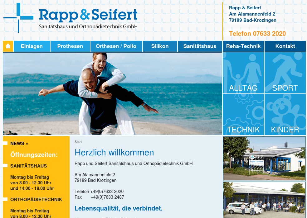 Rapp & Seifert Sanitätshaus u. Orthopädietechnik GmbH