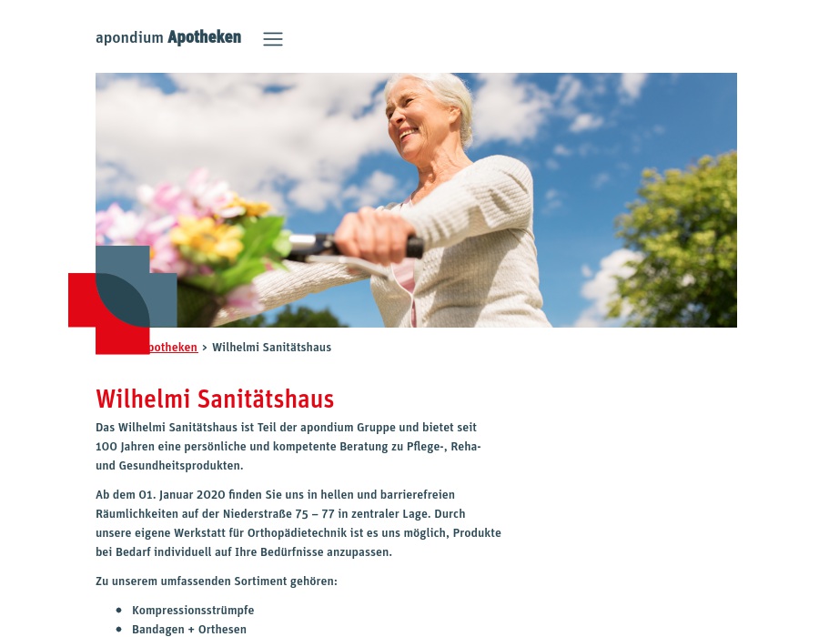 Sanitätshaus Wilhelmi GmbH