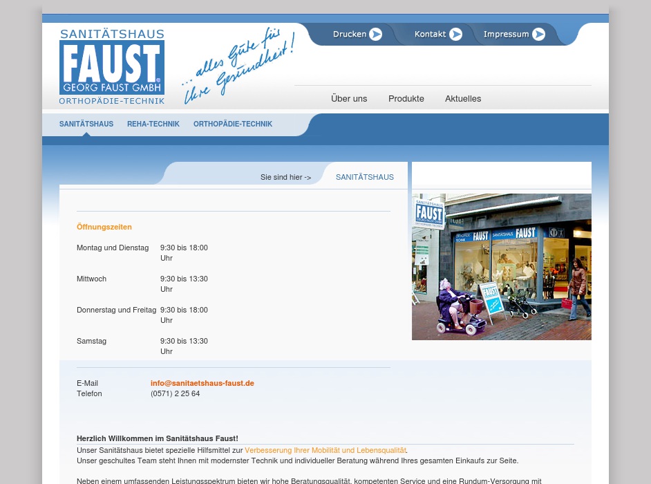 Faust Georg Sanitätsgeschäft u. Orthopädische Werkstätten GmbH