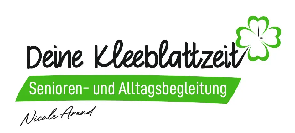 Logo: Deine KleeBlattzeit - Senioren- und Alltagsbegleitung