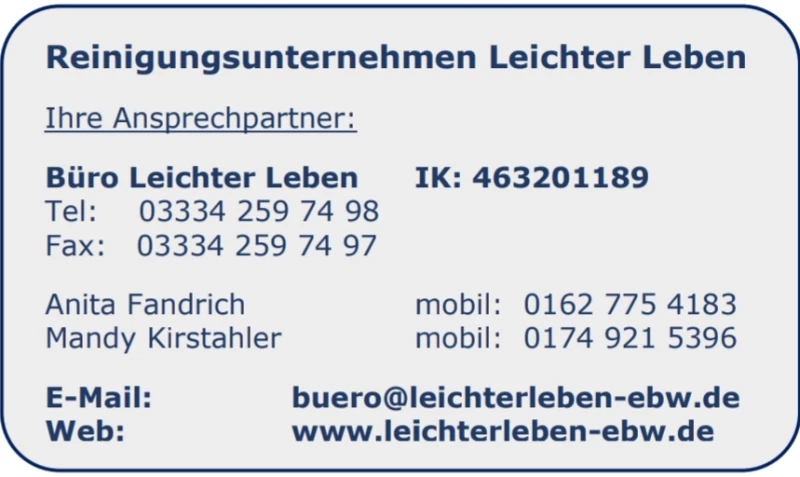 Ansprechpartner: Fandrich